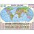 MAPA PERIÓDICO MUNDI PLANISFÉRIO POLITICO ESCOLAR REF.: 4001 - MULTIMAPAS - Imagem 1