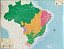MAPA PERIODICO BRASIL BIOMAS LAMINADO REF.: 4039 - MULTIMAPAS - Imagem 1