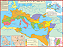 MAPA DO IMPÉRIO ROMANO REF.: 4312 - MULTIMAPAS - Imagem 1