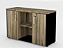 ARMARIO CREDENZA PREMIUM 25MM CASTANHO TANNAT COD.: 404110 - NOBRE - Imagem 1