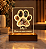 Luminária memorial de animais de estimação -Personalize - Imagem 1
