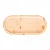 Bandeja Oval Nature 24cm x 11cm x 1,5 cm Bambu - Imagem 2