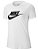 Camiseta Essential Icon Futura Sportwear Nike MC Branco - Imagem 1