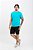 Camiseta Masculina Pataloo Algodão Básica Azul Turquesa - Imagem 4