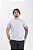 Camiseta Básica Masculina 100% Algodão Cinza Claro Essencial Pataloo - Imagem 1