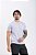 Camiseta Básica Masculina 100% Algodão Cinza Claro Essencial Pataloo - Imagem 5