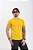 Camiseta Básica Masculina 100% Algodão Amarelo Escuro Pataloo - Imagem 5