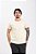 Camiseta Básica Masculina 100% Algodão Areia Essencial Pataloo - Imagem 1