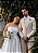 Terno Pataloo Linho Sem Colete Com Forro Jacquard Branco - Imagem 8