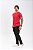 Camiseta Básica Masculina Pataloo Algodão Vermelha - Imagem 3
