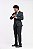 Terno Masculino Microfibra Slim Preto Leve PATALOO - Imagem 6