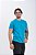 Camiseta Masculina Pataloo Algodão Básica Azul Ciano - Imagem 6