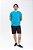 Camiseta Masculina Pataloo Algodão Básica Azul Ciano - Imagem 3