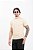 Camiseta Básica Masculina 100% Algodão Creme Essencial Pataloo - Imagem 2