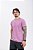 Camiseta Básica Masculina 100% Algodão Rosa Mescla Essencial Pataloo - Imagem 3