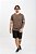 Camiseta Básica Masculina 100% Algodão Marrom Essencial Pataloo - Imagem 4