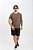 Camiseta Básica Masculina 100% Algodão Marrom Essencial Pataloo - Imagem 5