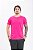 Camiseta Básica Masculina 100% Algodão Rosa Choque Essencial Pataloo - Imagem 2
