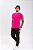Camiseta Básica Masculina 100% Algodão Rosa Choque Essencial Pataloo - Imagem 5