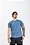 Camiseta Tech Masculina Azul Jeans Pataloo Estilo Casual Não Amassa - Imagem 1
