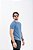 Camiseta Tech Masculina Azul Jeans Pataloo Estilo Casual Não Amassa - Imagem 7