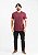 Camiseta Tech Masculina Anti Odor Não Amassa Bordô Pataloo - Imagem 5
