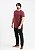 Camiseta Tech Masculina Anti Odor Não Amassa Bordô Pataloo - Imagem 6