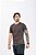 Camiseta Tech Masculina Marrom Básica Tecido Frio Pataloo - Imagem 1