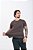 Camiseta Tech Masculina Marrom Básica Tecido Frio Pataloo - Imagem 5