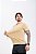 Camiseta Tech Masculina Bege Minimalista Pataloo Não Amassa - Imagem 5