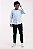Camisa Social Luxo Azul Claro Vivacci Bambu Slim Alfaiataria - Imagem 6