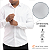 Camisa Social Branca Noivo Luxo Vivacci Bambu Alta Costura - Imagem 2