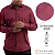Camisa Social ML Vivacci Bambu Bordô - Imagem 2