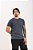 Camiseta Básica Masculina 100% Algodão Grafite Mescla Essencial Pataloo - Imagem 2
