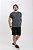 Camiseta Básica Masculina 100% Algodão Grafite Mescla Essencial Pataloo - Imagem 4