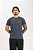 Camiseta Básica Masculina 100% Algodão Grafite Mescla Essencial Pataloo - Imagem 6