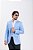 Blazer Pataloo Sarja Masculino Slim Fit Com Elastano Azul Claro - Imagem 5
