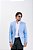 Blazer Pataloo Sarja Masculino Slim Fit Com Elastano Azul Claro - Imagem 2