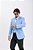 Blazer Pataloo Sarja Masculino Slim Fit Com Elastano Azul Claro - Imagem 6