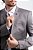 Blazer Pataloo Sarja Masculino Slim Fit Com Elastano Café - Imagem 2