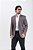 Blazer Pataloo Sarja Masculino Slim Fit Com Elastano Café - Imagem 5