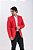 Blazer Masculino Sarja Premium Slim Fit com Elastano Vermelho Pataloo - Imagem 6