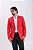 Blazer Masculino Sarja Premium Slim Fit com Elastano Vermelho Pataloo - Imagem 7