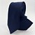 Gravata Slim Masculina Azul Marinho Magnetada Texturizada Pataloo - Imagem 1