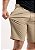 Bermuda Alfaiataria Masculina Tech Neoprene Bege Pataloo - Imagem 2