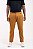 Calça Alfaiataria Masculina Caramelo 100% Algodão Premium Modelagem Confort Pataloo - Imagem 1
