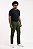 Calça Alfaiataria Masculina Verde 100% Algodão Premium Modelagem Confort Pataloo - Imagem 2