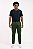 Calça Alfaiataria Masculina Verde 100% Algodão Premium Modelagem Confort Pataloo - Imagem 5