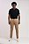 Calça Alfaiataria Masculina Barbara Caqui com Elastano (Lycra) Pataloo - Imagem 2