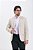 Blazer Masculino Slim Fit Linho Misto Bege Corte Italiano Dochtos - Imagem 4